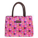 Flowerpower Waterproof Handbag Pink